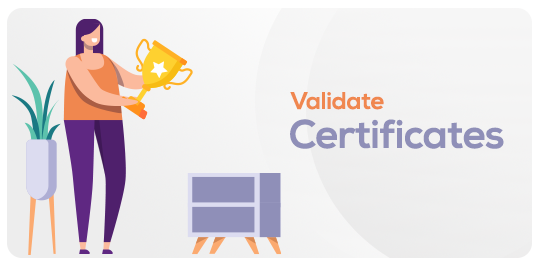 Certificate Verification - Home